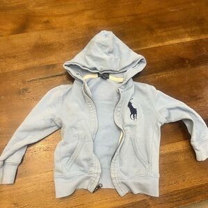 Polo by Ralph Lauren Light Blue Kids Hoodie